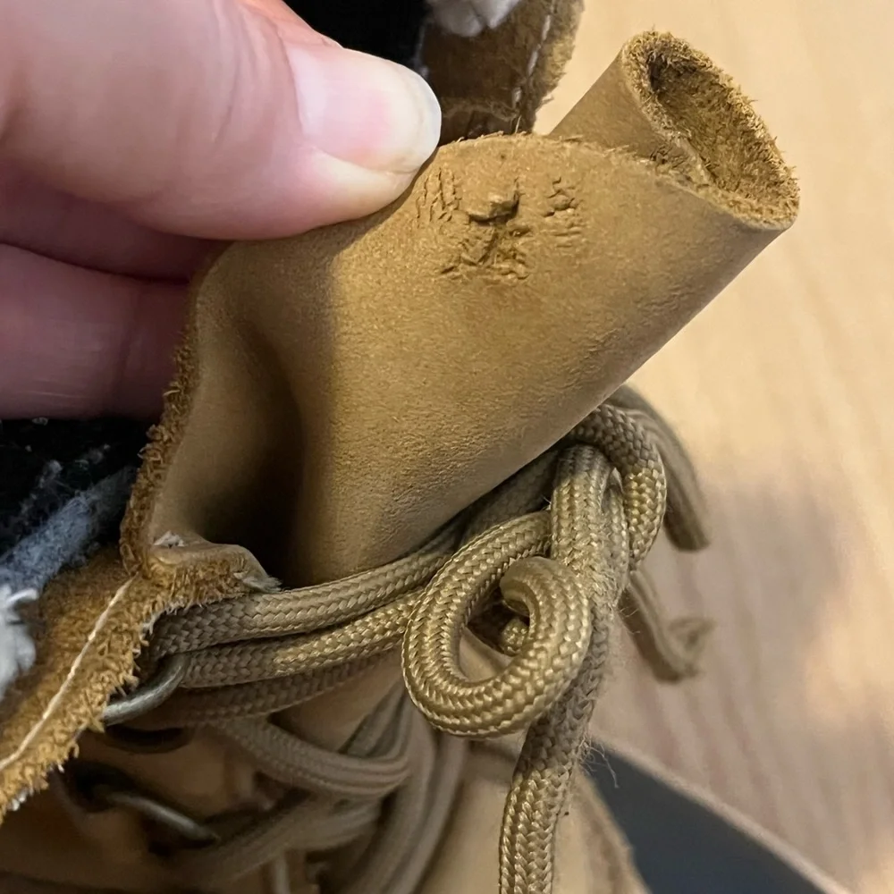Sorel Cariboo Tan Leather Winter Boots - Picture 8 of 9